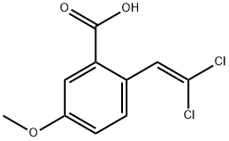 Benzoic acid, 2-(2,2-dichloroethenyl)-5-methoxy-