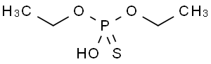 diethoxy-hydroxy-sulfanylidene-phosphorane