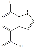 1H-INDOLE-4-CARBOXYLIC ACID,7-FLUORO