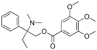 2-(dimethylamino)-2-phenylbutyl (-)-3,4,5-trimethoxybenzoate