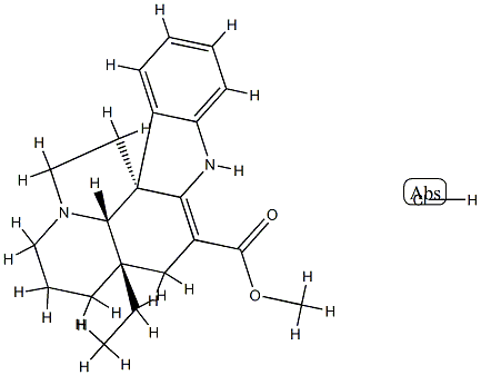 Aspidospermidine-3-carboxylic acid, 2,3-didehydro-, methyl ester, monohydrochloride, (5alpha,12beta,19alpha)-