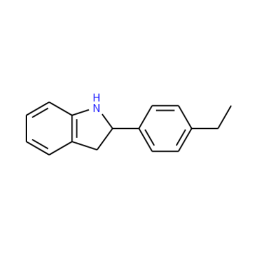 1H-Indole,2-(4-ethylphenyl)-2,3-dihydro-(9CI)