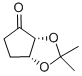 (-)-(3AR,6AR)-TETRAHYDRO-2,2-DIMETHYL-4H-CYCLOPENTA-1,3-DIOXOL-4-ONE