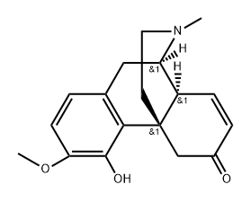 (14alpha)-7,8-didehydro-4-hydroxy-3-methoxy-17-methylmorphinan-6-one