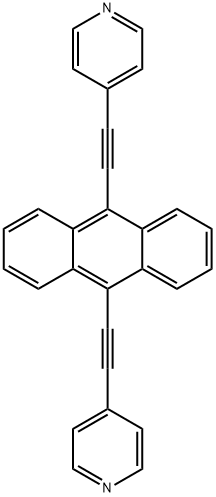 9,10-bis(pyridin-4-ylethynyl)anthracene