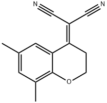 Propanedinitrile, 2-(2,3-dihydro-6,8-dimethyl-4H-1-benzopyran-4-ylidene)-