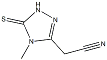 4,5-Dihydro-4-methyl-5-thioxo-1H-1,2,4-triazole-3-acetonitrile