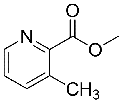 2-Pyridinecarboxylic acid, 3-methyl-, methyl ester