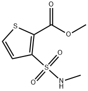 2-Thiophenecarboxylic acid, 3-[(methylamino)sulfonyl]-, methyl ester