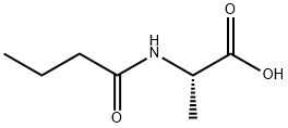 alanine, N-(1-oxobutyl)-