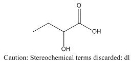 DL-2-Hydroxybutyric Acid (contains Polymolecular esterification product)