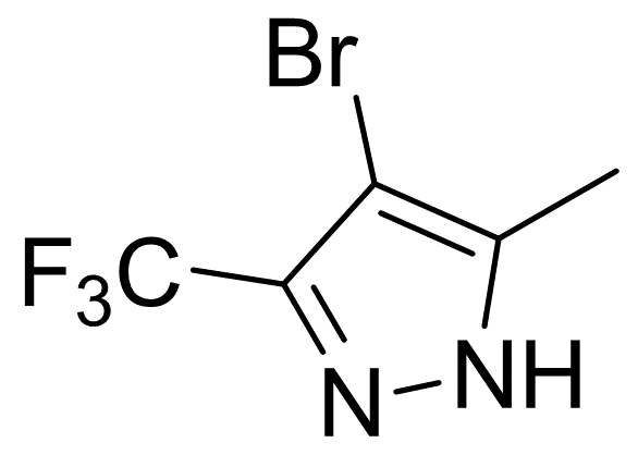 1H-Pyrazole, 4-bromo-3-methyl-5-(trifluoromethyl)-