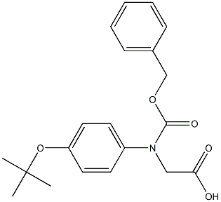 Benzeneacetic acid, 4-(1,1-dimethylethoxy)-α-[[(phenylmethoxy)carbonyl]amino]-, (αR)-