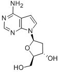 7-(2-deoxy-D-erythro-pentofuranosyl)-7H-pyrrolo[2,3-d]pyrimidin-4-amine