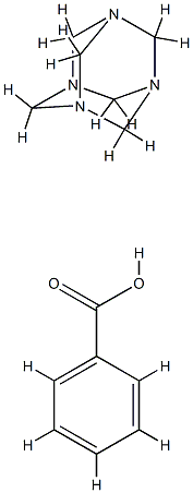 1,3,5,7-tetraazatricyclo[3.3.1.13,7]decane monobenzoate