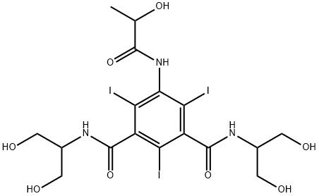 1,3-Benzenedicarboxamide, N1,N3-bis[2-hydroxy-1-(hydroxymethyl)ethyl]-5-[(2-hydroxy-1-oxopropyl)amino]-2,4,6-triiodo-