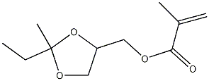 2-Propenoic acid, 2-methyl-, (2-ethyl-2-methyl-1,3-dioxolan-4-yl)methyl ester