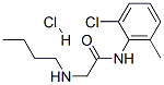 2-(butylamino)-N-(2-chloro-6-methylphenyl)acetamide monohydrochloride