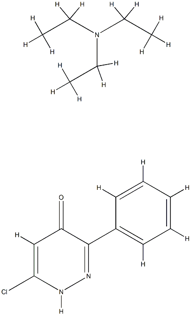 6-chloro-3-phenylpyridazin-4-ol, compound with triethylamine (1:1)