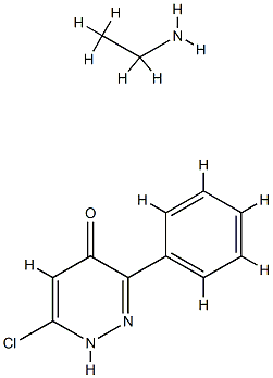 6-chloro-3-phenylpyridazin-4-ol, compound with ethylamine (1:1)