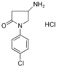 4-amino-1-(4-chlorophenyl)pyrrolidin-2-one(SALTDATA: HCl)