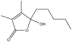 5-hydroxy-3,4-dimethyl-5-pentyl-2(5H)-furanone