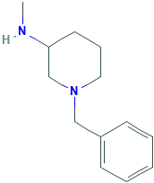 N-Methyl-1-(phenylmethyl)-3-piperidinamine