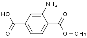 3-amino-4-(methoxycarbonyl)benzoic acid