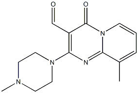 9-METHYL-2-(4-METHYL-PIPERAZIN-1-YL)-4-OXO-4H-PYRIDO[1,2-A]PYRIMIDINE-3-CARBALDEHYDE