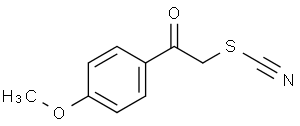 1-(4-甲氧基苯基)-2-硫代氰基乙烷酮