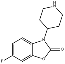 6-Fluoro-3-(piperidin-4-yl)benzo[d]oxazol-2(3h)-one hcl