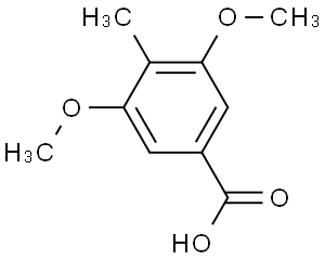 Benzoic acid, 3,5-dimethoxy-4-methyl-