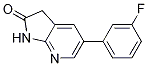 5-(3-fluorophenyl)-1H-pyrrolo[2,3-b]pyridin-2(3H)-one