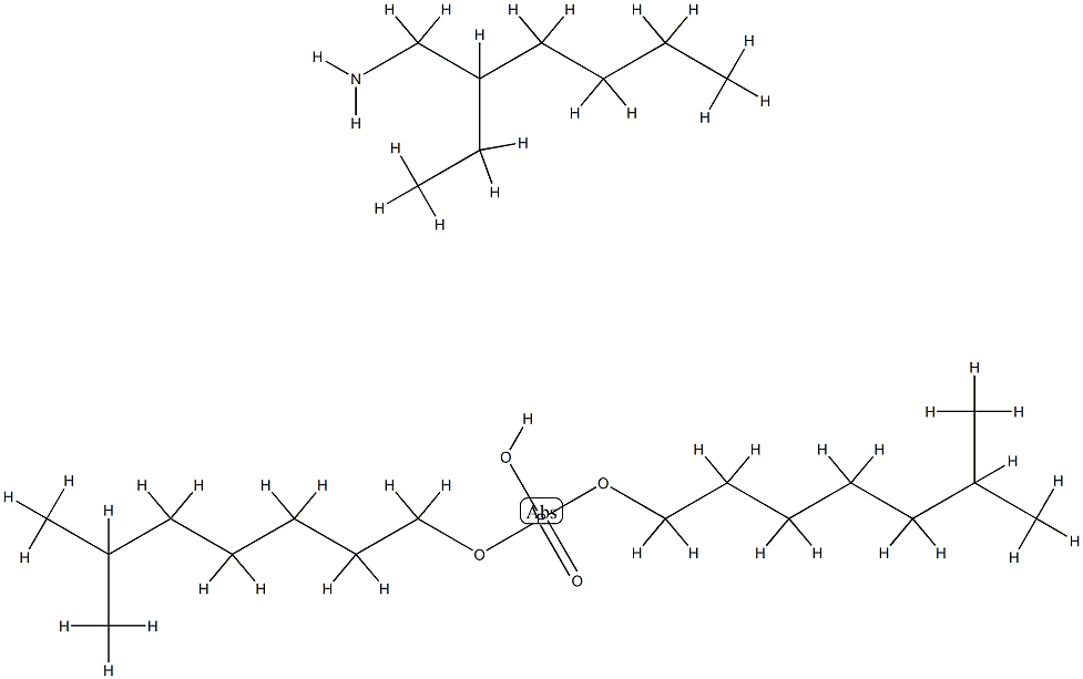 磷酸二异辛酯与2-乙基-1-己胺的化合物