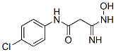 N-(4-CHLORO-PHENYL)-2-(N-HYDROXYCARBAMIMIDOYL)-ACETAMIDE