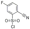 2-Cyano-5-fluorobenzene-1-sulfonyl chloride