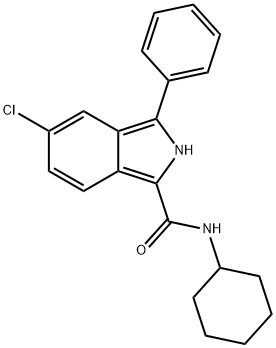 5-Chloro-N-cyclohexyl-3-phenyl-2H-isoindole-1-carboxamide