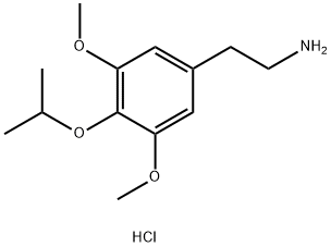 Benzeneethanamine, 3,5-dimethoxy-4-(1-methylethoxy)-, hydrochloride