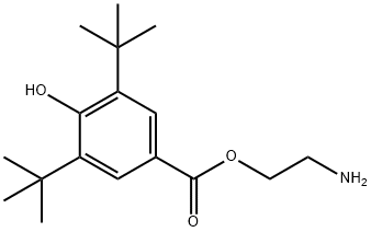 Benzoic acid, 3,5-bis(1,1-dimethylethyl)-4-hydroxy-, 2-aminoethyl ester