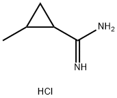 2-methylcyclopropane-1-carboximidamide hydrochloride