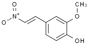 2-甲氧基-4-(2-硝基乙烯)酚