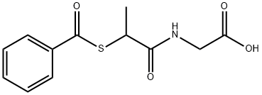 Glycine, N-[2-(benzoylthio)-1-oxopropyl]-