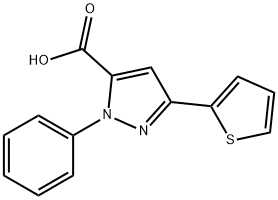 1-苯基-3-(噻吩-2-基)-1H-吡唑-5-羧酸