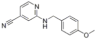 2-[(4-methoxybenzyl)amino]isonicotinonitrile