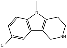 8-Chloro-2,3,4,5-tetrahydro-5-methyl-1H-pyrido[4,3-b]indole