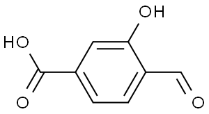 3-hydroxy-4-methanoyl-benzoic acid