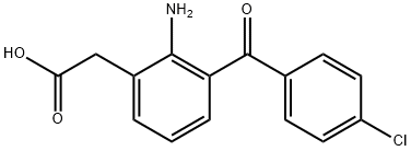 Benzeneacetic acid, 2-amino-3-(4-chlorobenzoyl)-