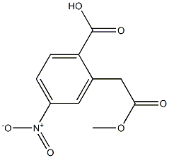 Benzeneacetic acid, 2-carboxy-4-nitro-, 1-methyl ester