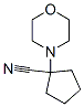 Cyclopentanecarbonitrile, 1-(4-morpholinyl)- (9CI)