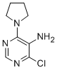 4-CHLORO-6-PYRROLIDIN-1-YL-PYRIMIDIN-5-YLAMINE